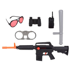 POLICE PLAY SET 6 PC LLB kids toys