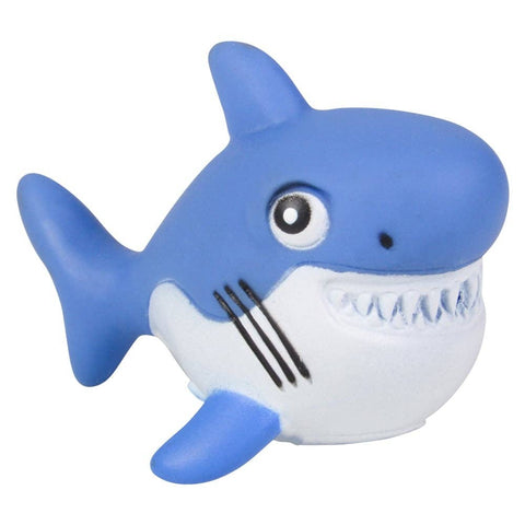 2.75" RUBBER WATER SQUIRTING SHARK LLB kids toys