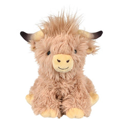 9" Highland Cow Plush - LLB Toys