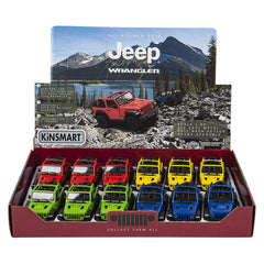5" DIE-CAST 2018 JEEP WRANGLER OPEN TOP LLB Car Toys