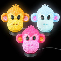 8" Sparkle Monkey Lamp - LLB Toys