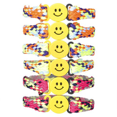 SMILE FACE BRAIDED BRACELET - LLB Toys