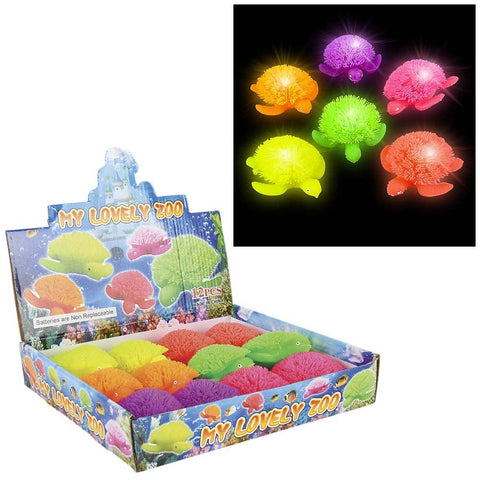 3.5" LIGHT-UP PUFFER TURTLE LLB Light-up Toys