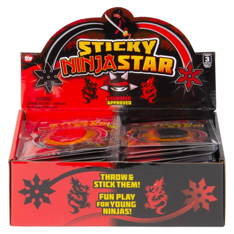 6" Ninja Sticky Star - LLB Toys