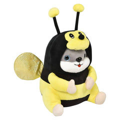 8.5" Dressed Hamster Bee LLB Plush Toys