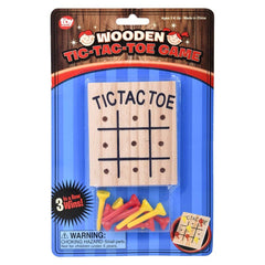 WOODEN TIC-TAC-TOE GAME LLB kids toys