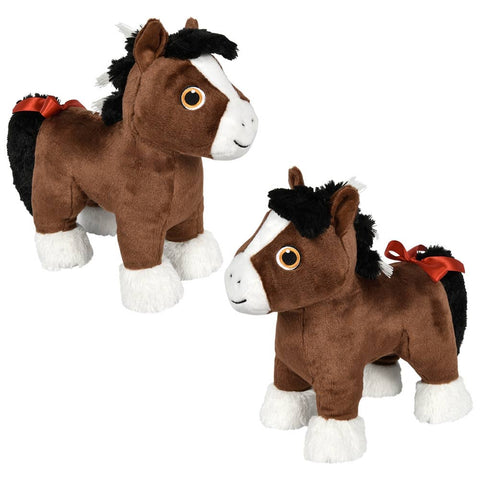 13" Clydesdale Horse - LLB Toys