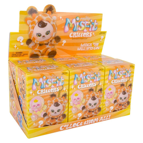 5.5" Misfit Critters Zoo Box Series E 72ct - LLB Toys