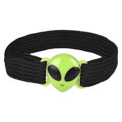 Alien Woven Bracelet 7.5" 24/unit - LLB Toys