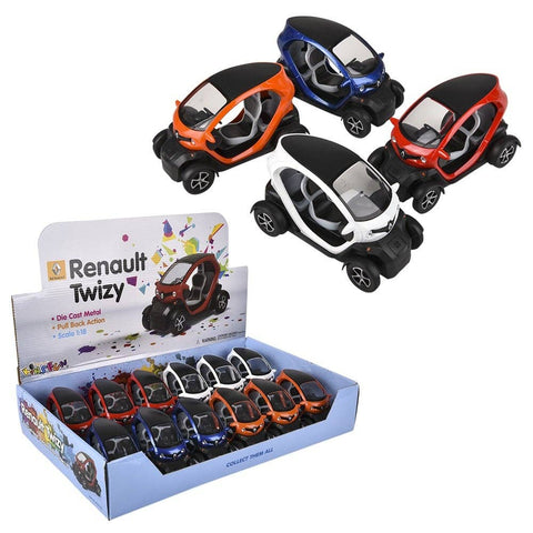 5" Diecast Pull Back Renault Twizy LLB kids toys