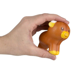3.25" Mini Highland Cow Squish LLB Squishy Toys