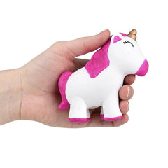 4" SQUISH AND STRETCH UNICORN LLB Squishy Toys