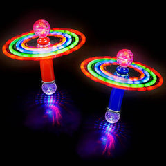 10.5" DOUBLE-BALL MAGIC SPINNING WAND LLB kids toys