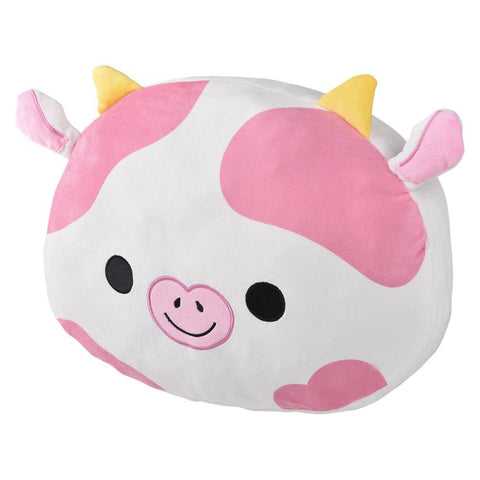 16" Kawaii Strawberry Cow Pillow - LLB Toys