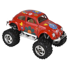 5" VW Beetle Diecast  Toy with Printing - LLB Toys