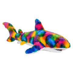 35" RAINBOW SPLATTER SHARK LLB Plush Toys