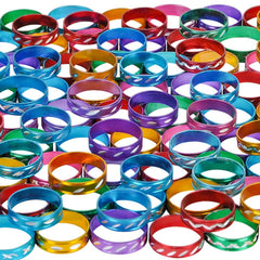 LASER SPARKLE RING .75" LLB kids toys