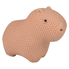 Marshmallow Crochet Capybara 3.5" - LLB Toys