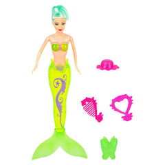 12.5" MERMAID DOLL FASHION SET LLB Kids toys