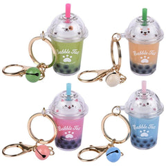 2.5" Kawaii Animal Bubble Tea Liquid Clip On- LLB Toys