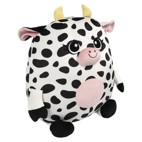 15" Squishy-Ishy Pig And Cow - LLB Toys
