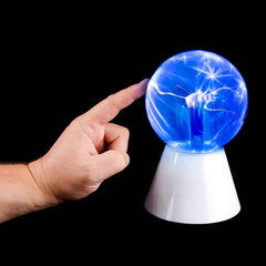 7.75" BLUE PLASMA BALL LAMP LLB kids toys