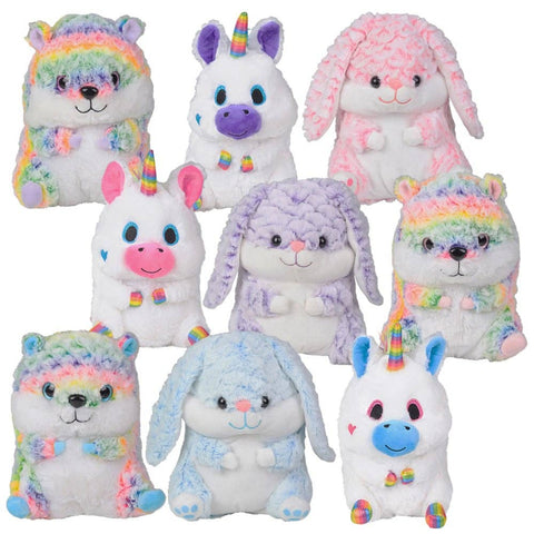 10" 36pc BELLY BUDDY ASSORTMENT LLB Plush Toys