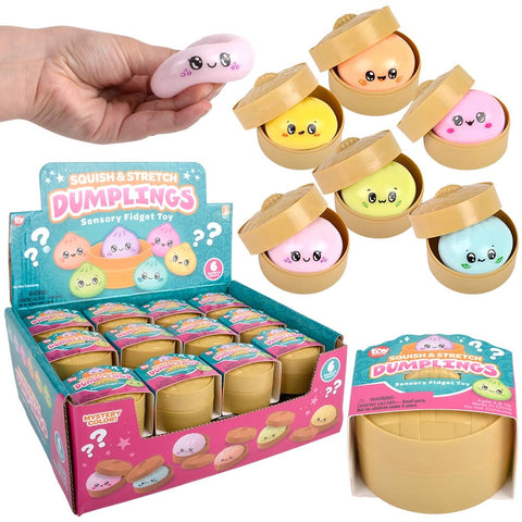 2" Squish And Stretch Surprise Dumplings - LLB Toys