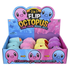 REVERSE EEZ plush OCTOPUS 4" LLB Plush Toys