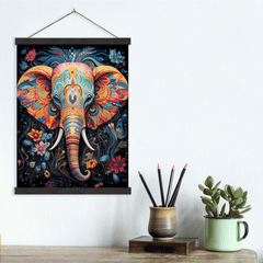 Fantasy Elephant Canvas Wall Art print