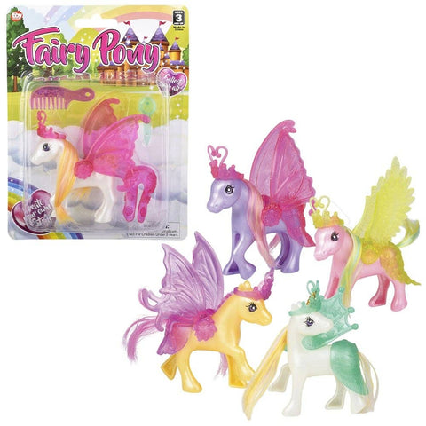 DRESS UP FAIRY PONY PLAYSET 5" LLB kids toys