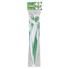Green And White Umbrella Hat 20"- LLB Toys