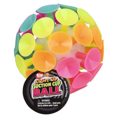 3" LIGHT-UP SUCTION CUP BALL LLB Light-up Toys