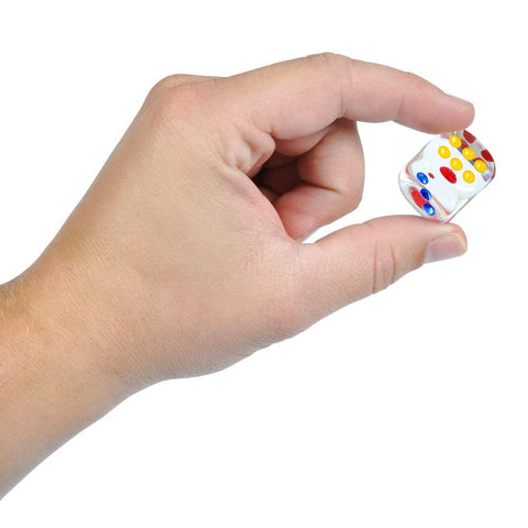 1" TRANSPARENT DICE LLB kids toys