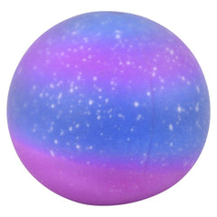 2.5" SQUISH AND STRETCH GALAXY GUMMI BALL LLB Squishy Toys