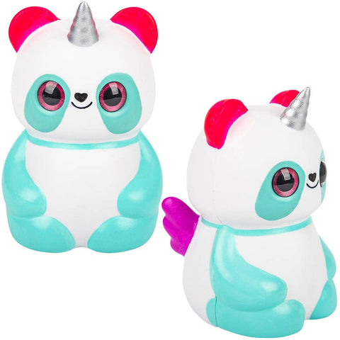 Jumbo Squish Sparkle Eye Mix 9"-10" 12pc Case - LLB Toys