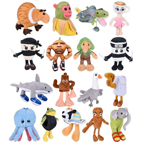 9" Brainrot Plush Assortment - LLB Toys