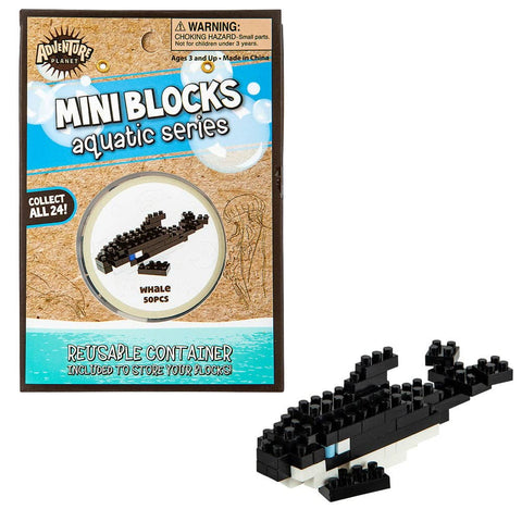 MINI BLOCKS WHALE LLB Blocks -kids Baby