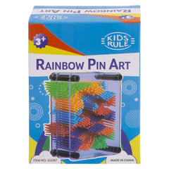Rainbow Pin Art 4.5in - LLB Toys