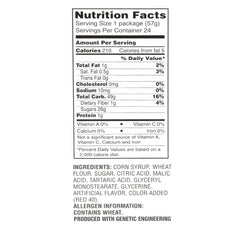 SOUR PUNCH BLUE RASPBERRY STRAWS  - LLB Candy