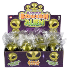 2.25" Squish Sticky Alien LLB Squishy Toys
