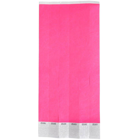 HOT PINK WRIST TICKETS LLB kids toys