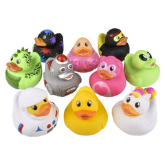BIG SQUEAKING RUBBER DUCKY MIX 5.5" LLB kids toys