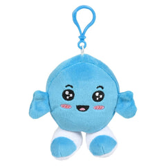 4.5" Emoticon Man Backpack Clip Plush - LLB Toys