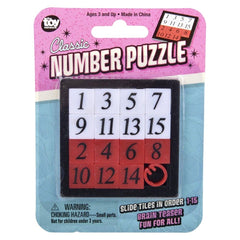 2.5" NUMBER SLIDE PUZZLE LLB Puzzle