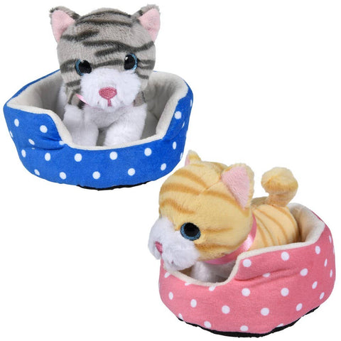 8" Cat In Bed - LLB Toys