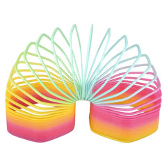 5" JUMBO HEXAGON RAINBOW COIL SPRING LLB kids toys