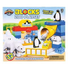 32pc ZOO BLOCK SET LLB kids toys