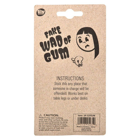 Fake Wad Of Gum (2 Pk) LLB kids toys