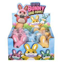 Easter Bunny Stretchy Hand Puppet 6" LLB kids toys